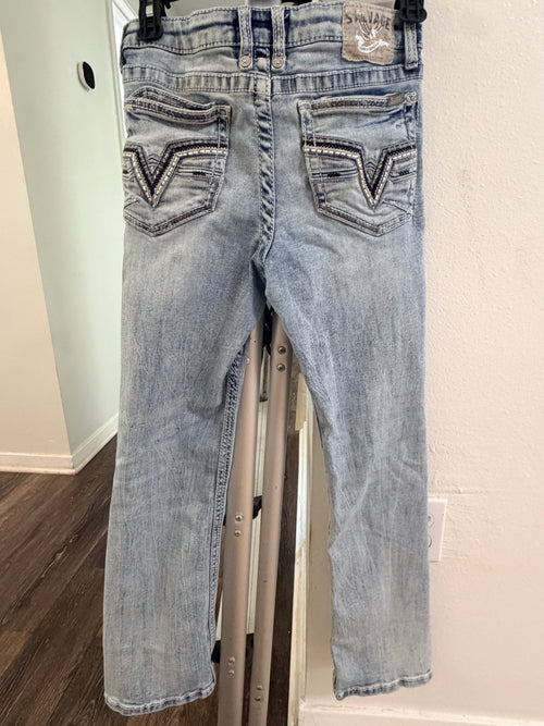 Boys Buckle Jeans Salvaeg size 16 Reg
